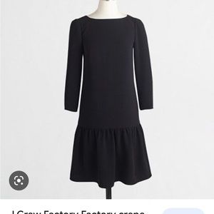 Jcrew factory drop waist dress